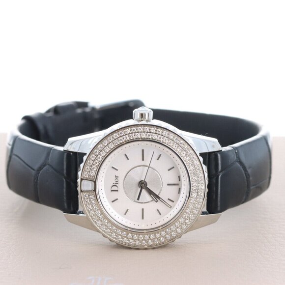 Dior Christal Ladies 28mm, Mother of Pearl Dial - Steel on Strap, CD112118-V - Picture 7 of 9